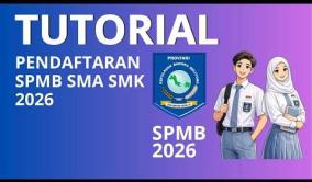 Embedded thumbnail for TUTORIAL SPMB SMA/SMK  Tahun 2026 Bangka Belitung 