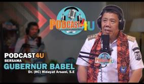 Embedded thumbnail for Podcast4u 2025 ! Ngobrol Bareng Gubernur Provinsi Bangka Belitung